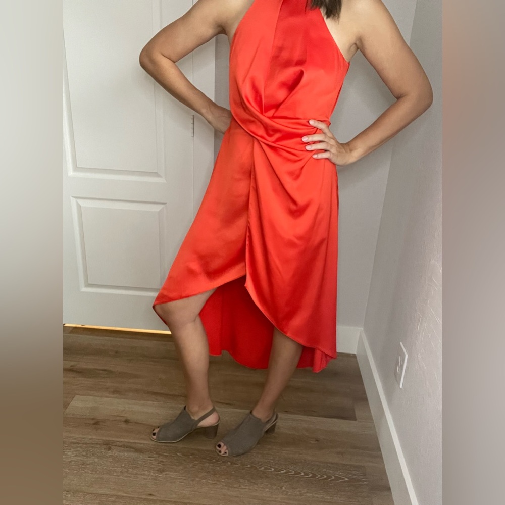 ASOS Bias Cut Midi Dress Size 8
